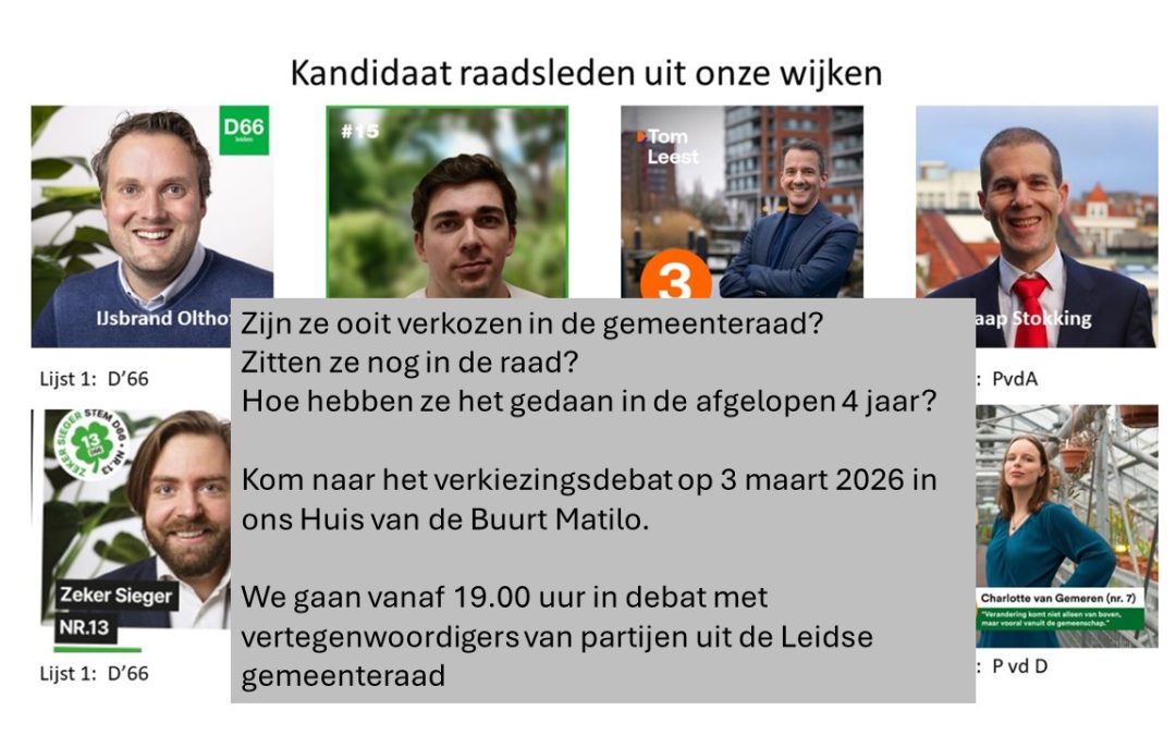 Verkiezingsdebat in Matilo