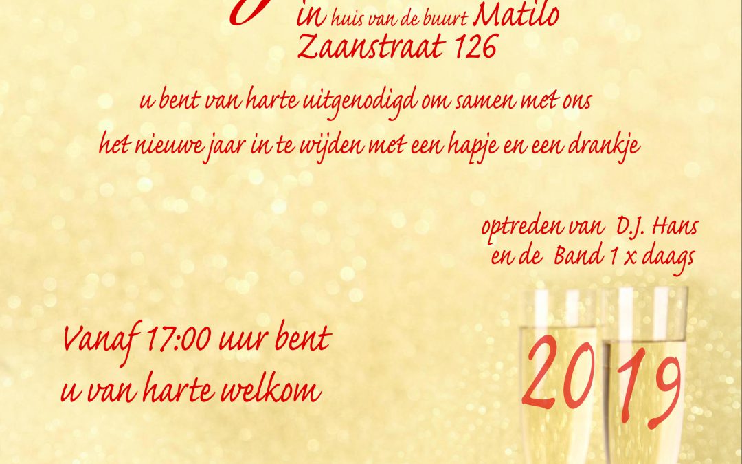 Nieuwjaars-borrel Matilo