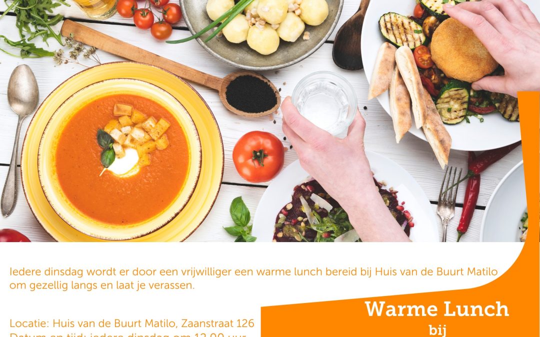 Warme lunch bij Matilo