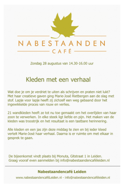 kleden met een verhaal