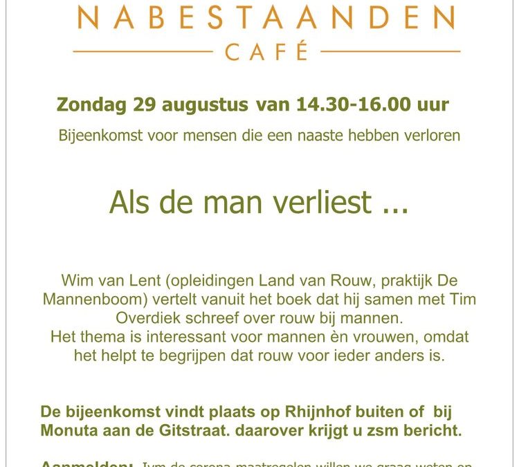 Nabestaanden café januari 2022
